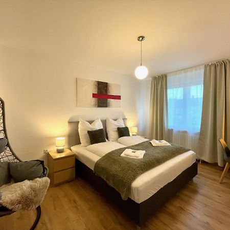 Downtown Apartment By Ninja Spaces - Kingsize-Bett, Kueche, Netflix, Terrasse Wuppertal Eksteriør bilde