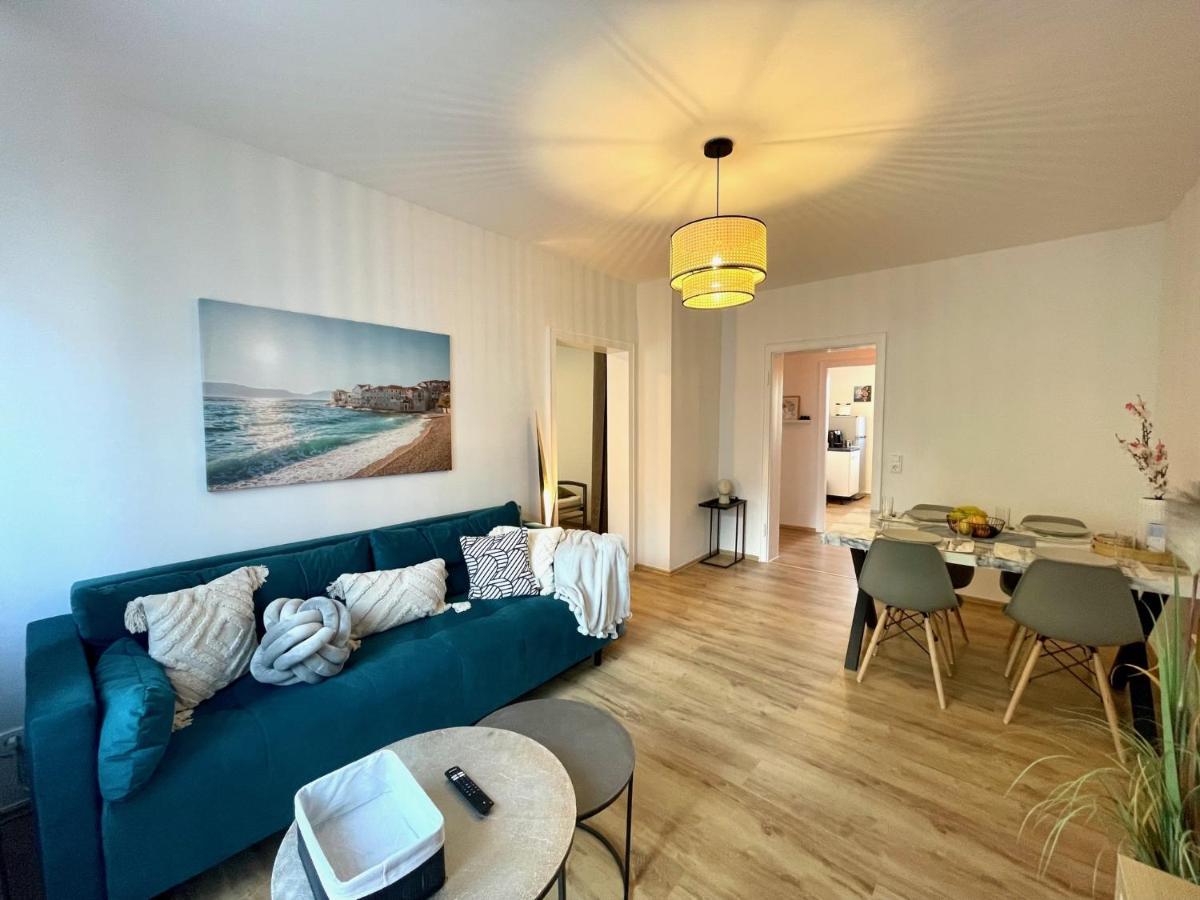 Downtown Apartment By Ninja Spaces - Kingsize-Bett, Kueche, Netflix, Terrasse Wuppertal Eksteriør bilde