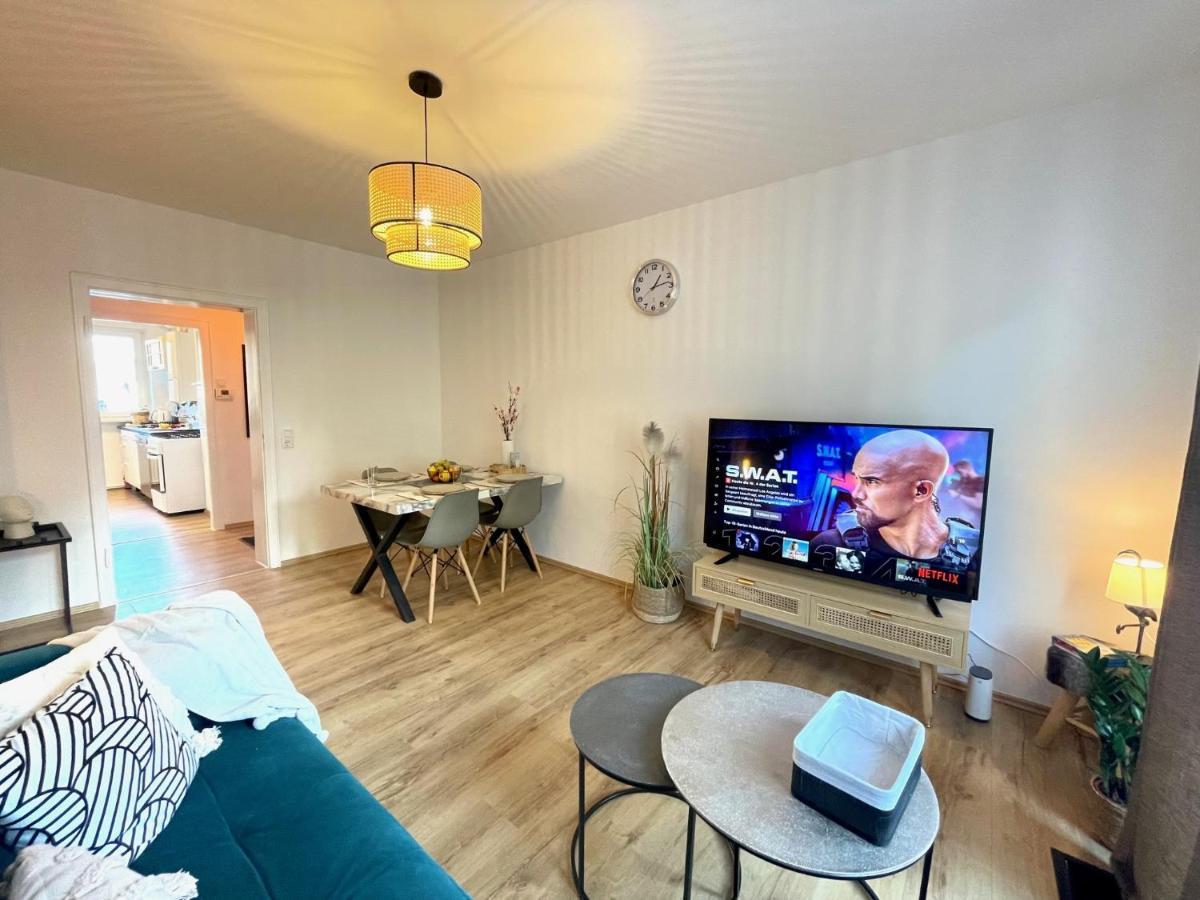 Downtown Apartment By Ninja Spaces - Kingsize-Bett, Kueche, Netflix, Terrasse Wuppertal Eksteriør bilde